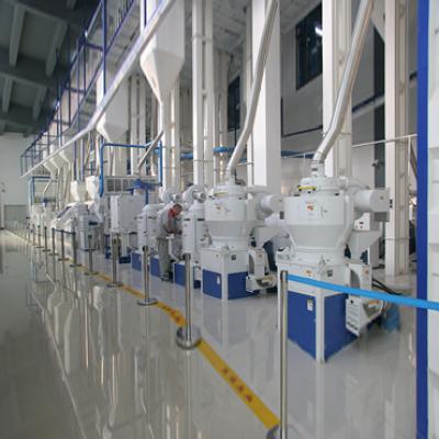 Auto control system for rice processing plant